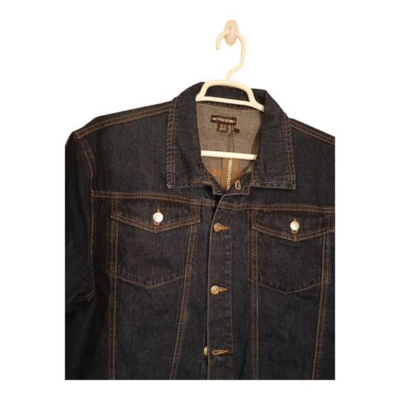 Denim Jacket PRETTYLITTLETHING Womens Oversized Boyfriends Women's Size 8 - Picture 3 of 10